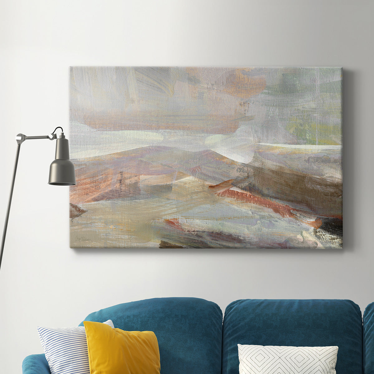 Distant Canyon Premium Gallery Wrapped Canvas - Ready to Hang