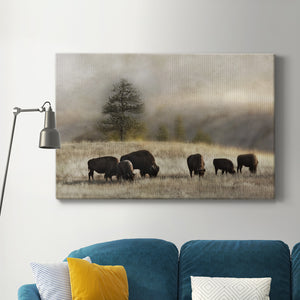 Ridge Grazing Premium Gallery Wrapped Canvas - Ready to Hang