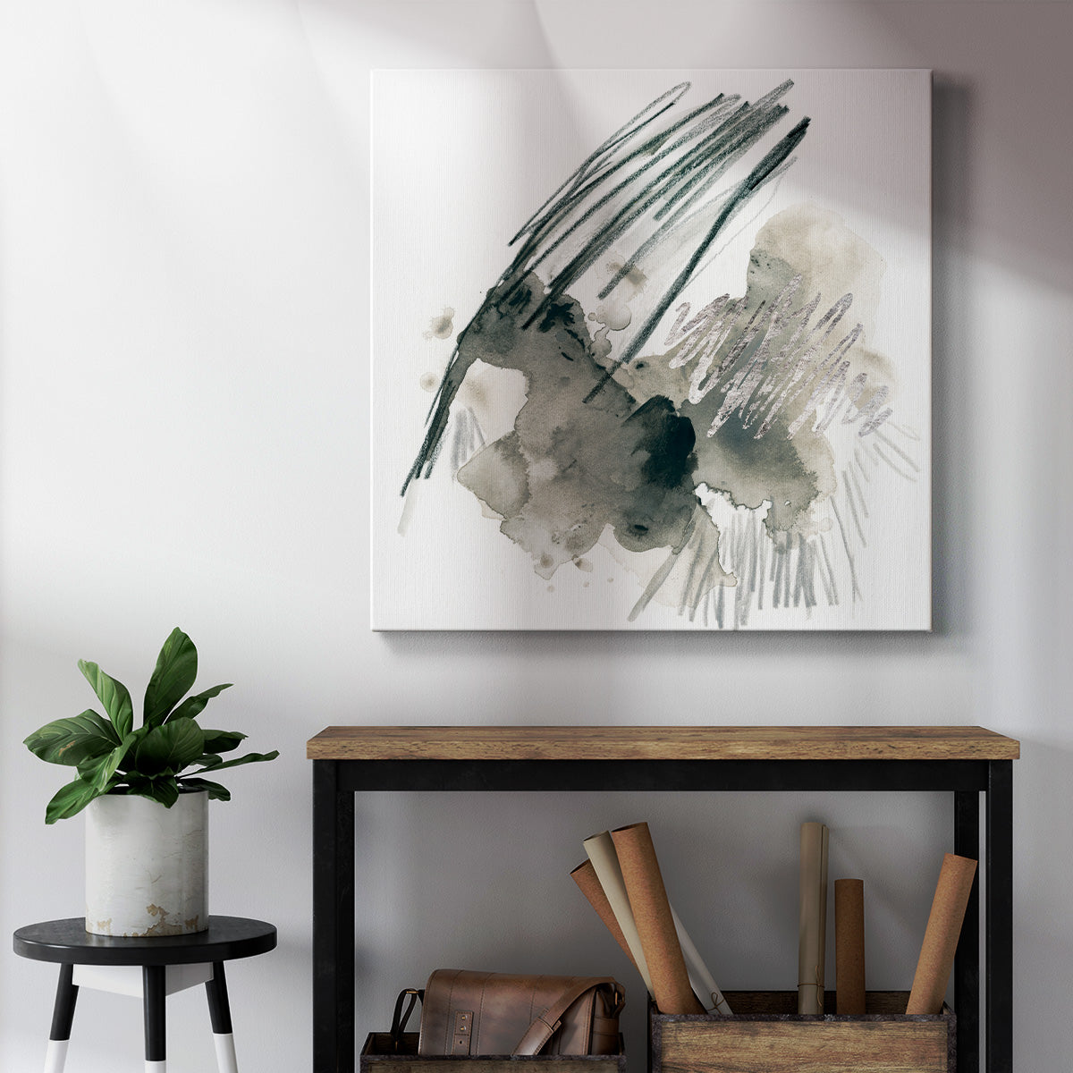 Graphite Markup II-Premium Gallery Wrapped Canvas - Ready to Hang