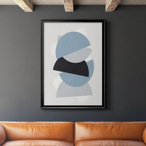 Shapely Blues I Premium Framed Print - Ready to Hang