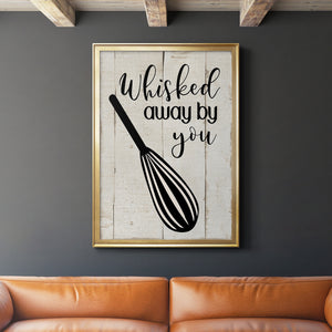 Whisked Away Premium Framed Print - Ready to Hang