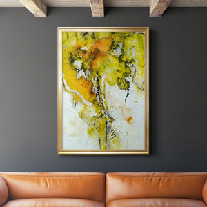 Golden Foliage II Premium Framed Print - Ready to Hang