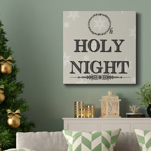 Oh Holy Night-Premium Gallery Wrapped Canvas - Ready to Hang