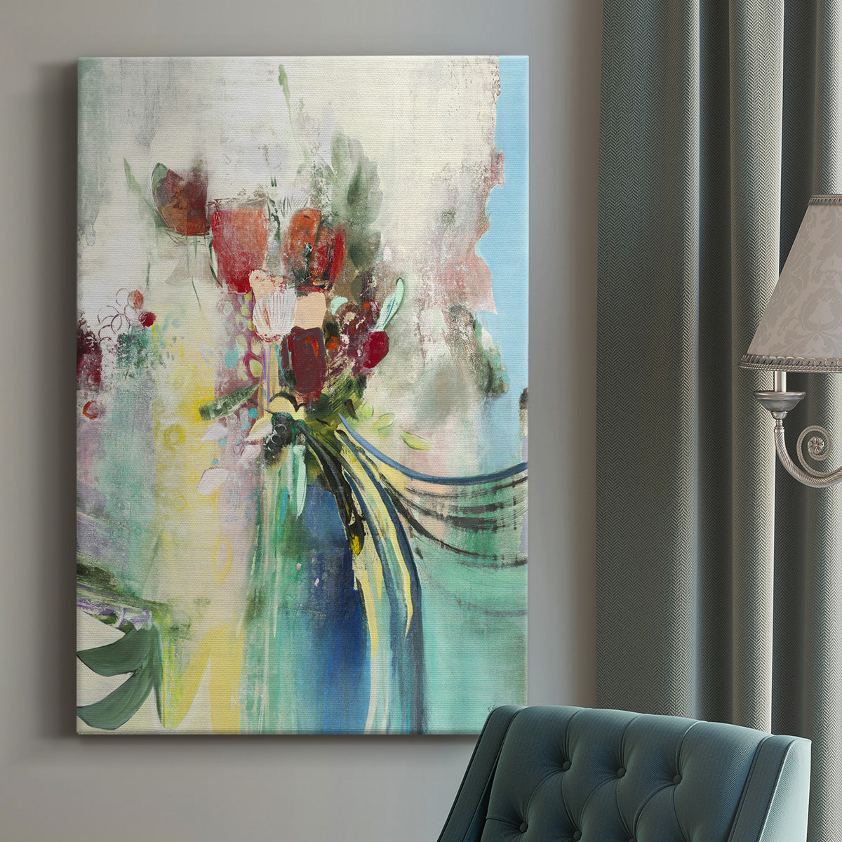 Celebration I Premium Gallery Wrapped Canvas - Ready to Hang