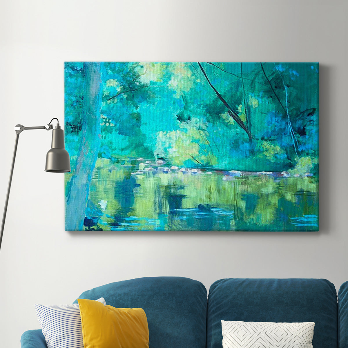 Housatonic River Premium Gallery Wrapped Canvas - Ready to Hang