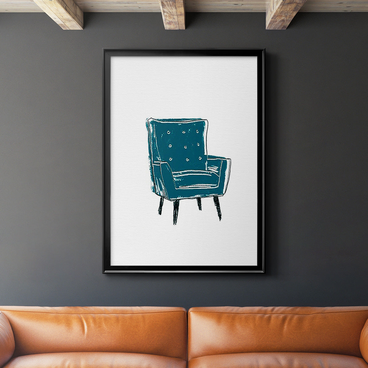 Take a Seat VII Premium Framed Print - Ready to Hang