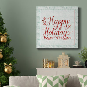 Christmas Tree Whimsy Collection A-Premium Gallery Wrapped Canvas - Ready to Hang