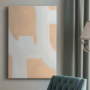 Neutral Winding Paths II Premium Gallery Wrapped Canvas - Ready to Hang
