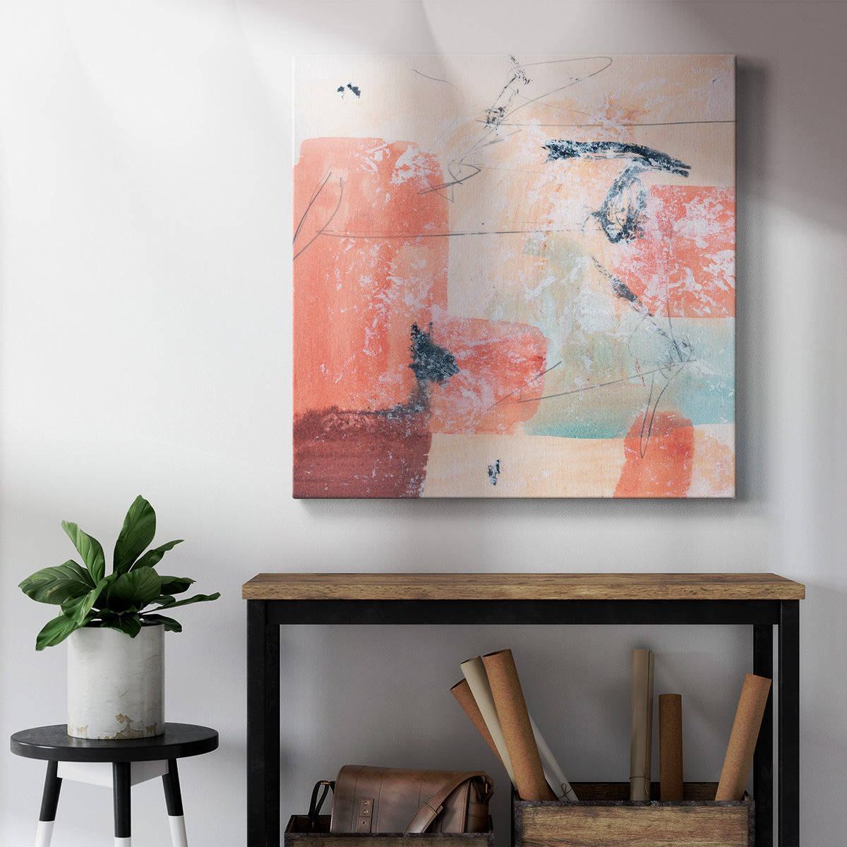 Warm Underneath III-Premium Gallery Wrapped Canvas - Ready to Hang