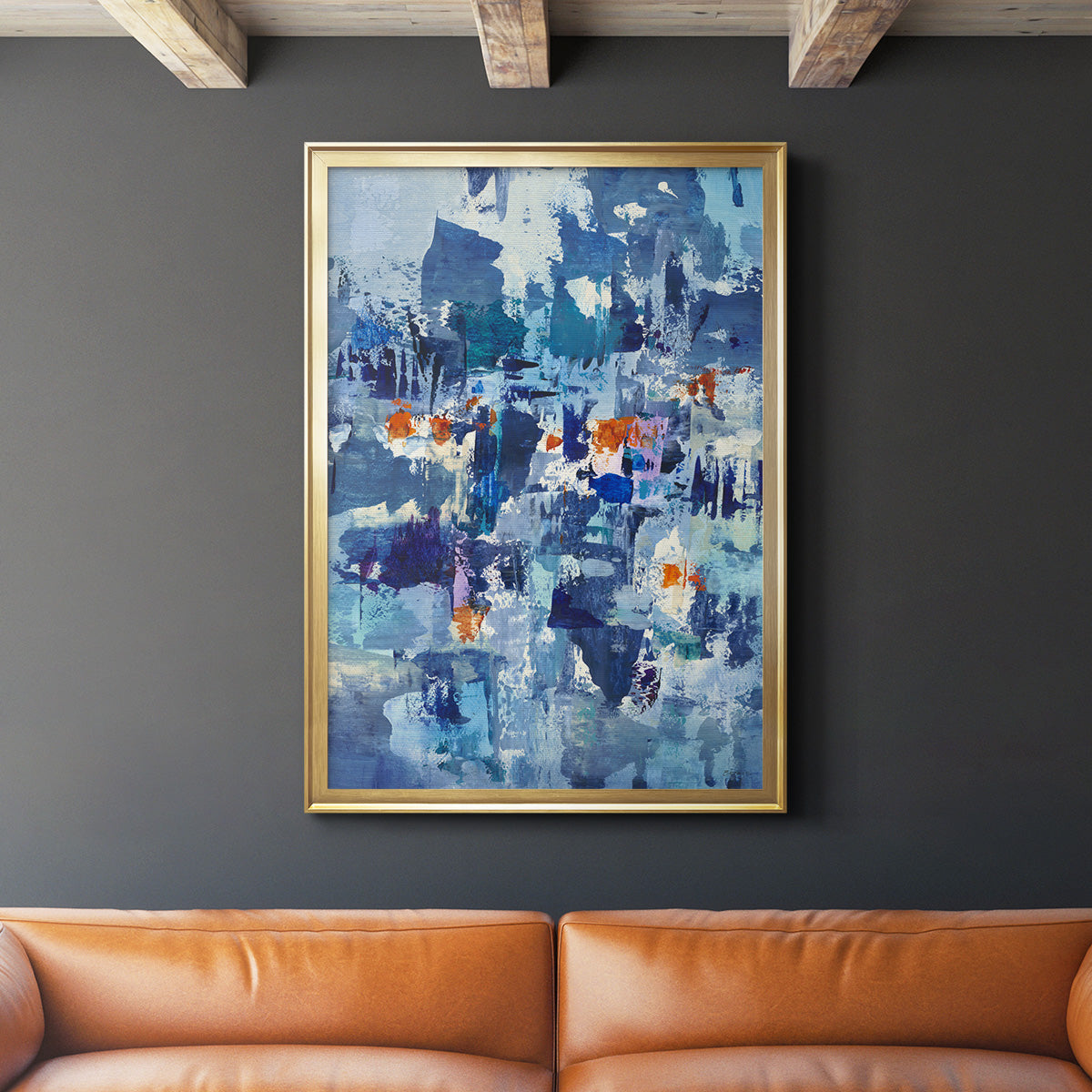 Reticent III Premium Framed Print - Ready to Hang