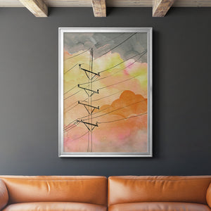 Cloudy Communication I Premium Framed Print - Ready to Hang