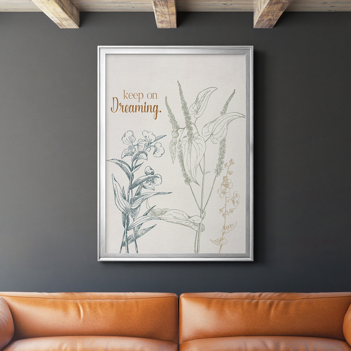 Keep on Dreaming Premium Framed Print - Ready to Hang