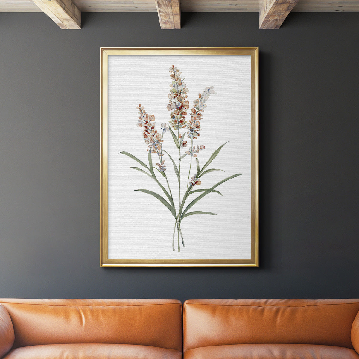 Dainty Botanical I Premium Framed Print - Ready to Hang