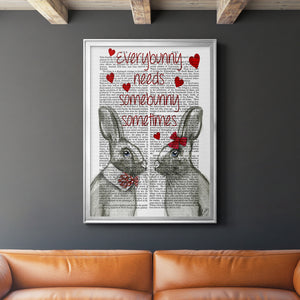 Everybunny Premium Framed Print - Ready to Hang