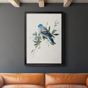 Bluebird Happy II Premium Framed Print - Ready to Hang