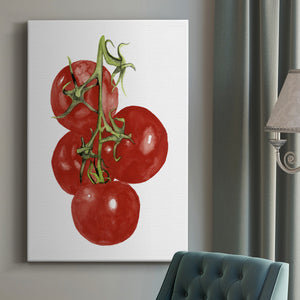 Watercolor Veggie IV Premium Gallery Wrapped Canvas - Ready to Hang