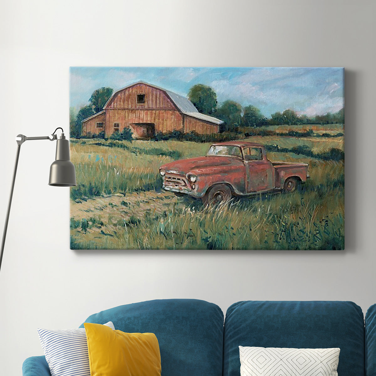 Rusting Away I Premium Gallery Wrapped Canvas - Ready to Hang