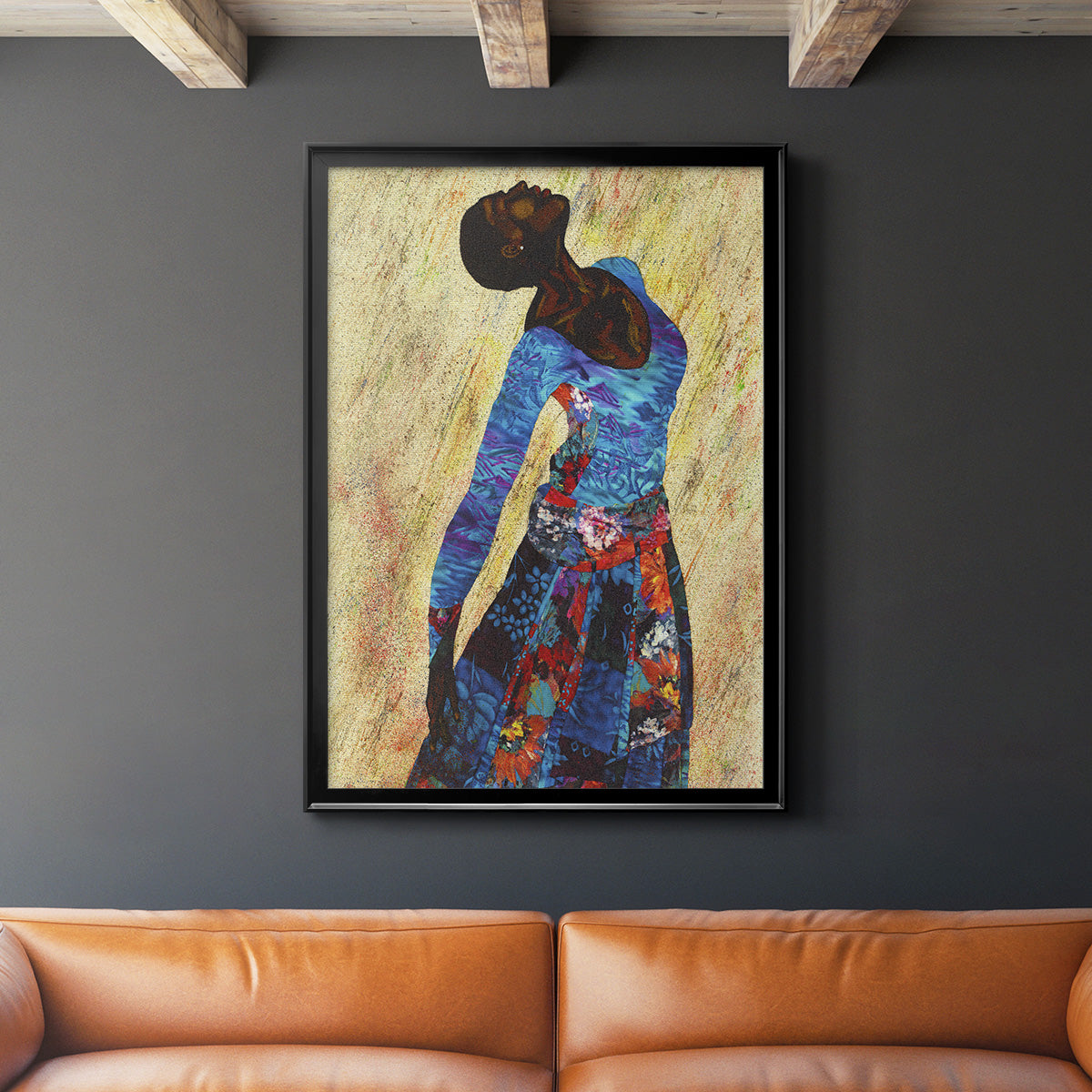 Woman Strong IV Premium Framed Print - Ready to Hang