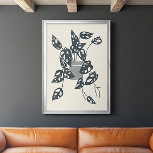 Growing Leaves IV Premium Framed Print - Ready to Hang