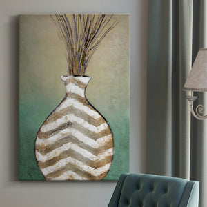 Global Vessel I Premium Gallery Wrapped Canvas - Ready to Hang