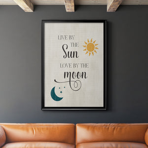 Sun and Moon Premium Framed Print - Ready to Hang