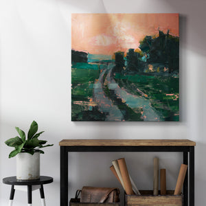 Coral Sunset II-Premium Gallery Wrapped Canvas - Ready to Hang