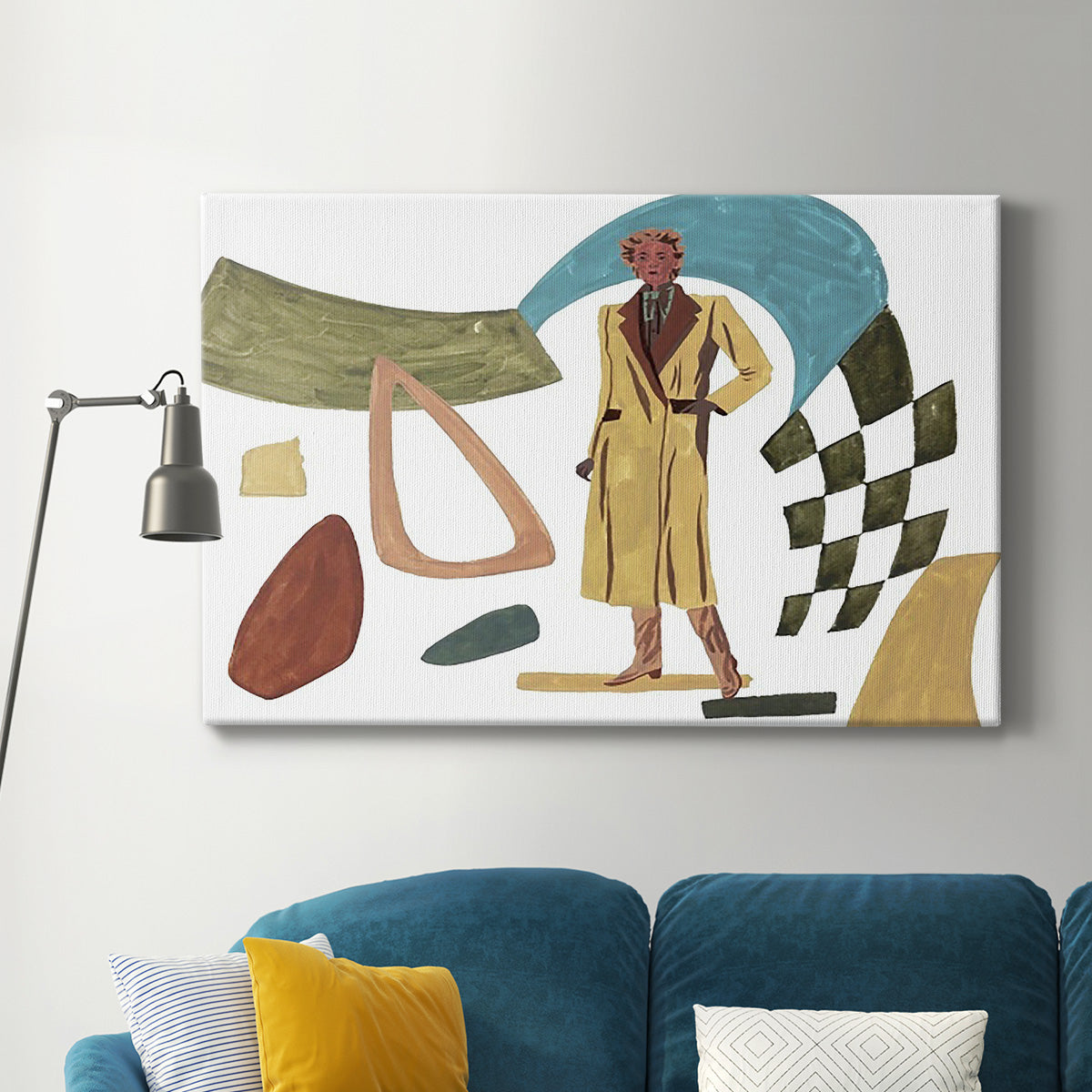 Vintage Vibes III Premium Gallery Wrapped Canvas - Ready to Hang