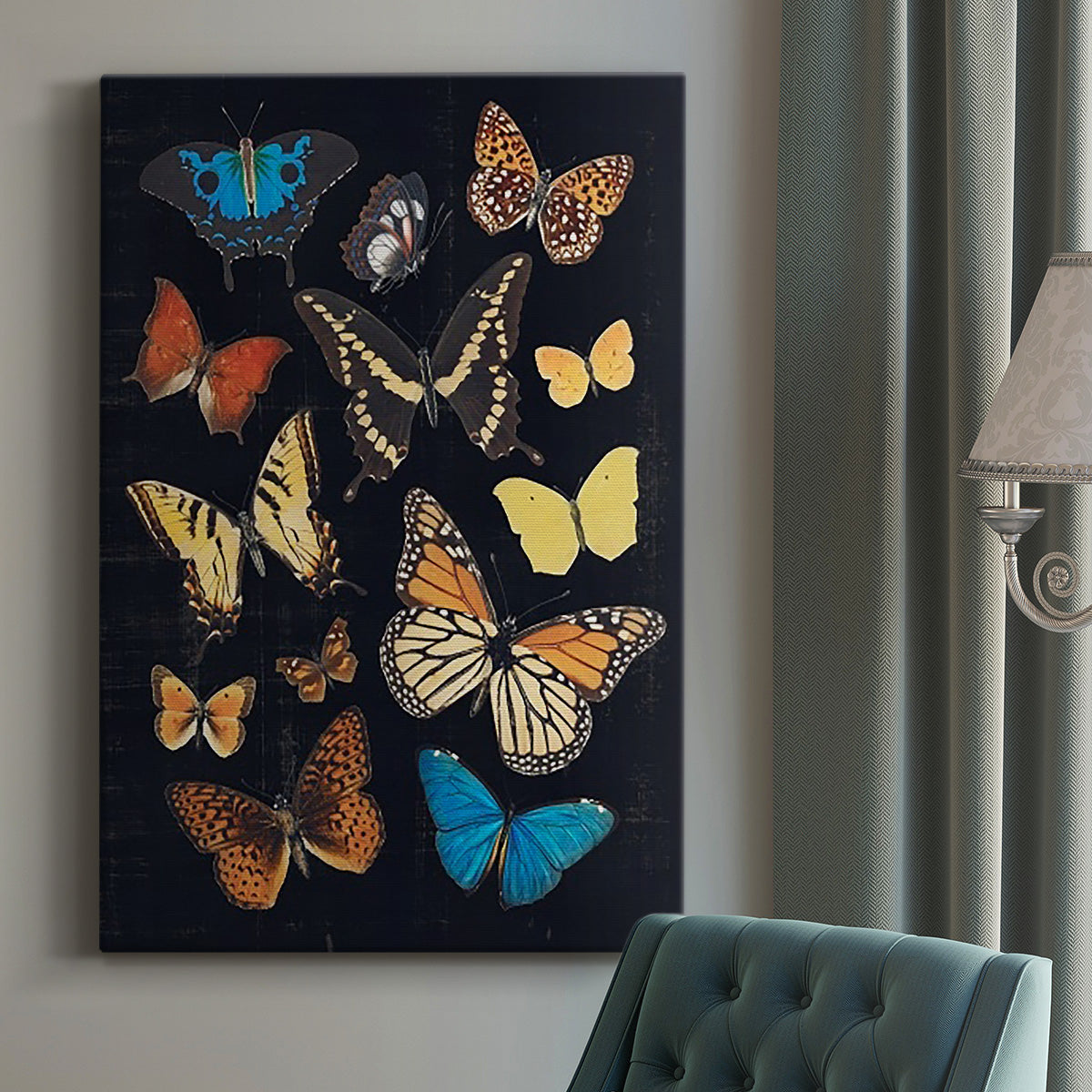 Collected Flutter IV Premium Gallery Wrapped Canvas - Ready to Hang