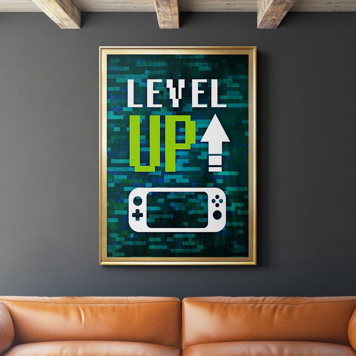 It's Game On III Premium Framed Print - Ready to Hang