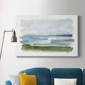 Coastline Splash II Premium Gallery Wrapped Canvas - Ready to Hang