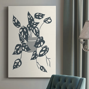 Growing Leaves IV Premium Gallery Wrapped Canvas - Ready to Hang