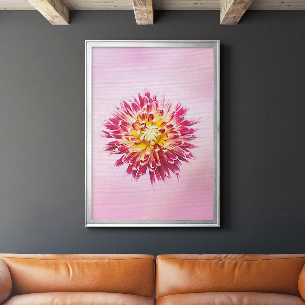 Exotic Flower Burst I Premium Framed Print - Ready to Hang