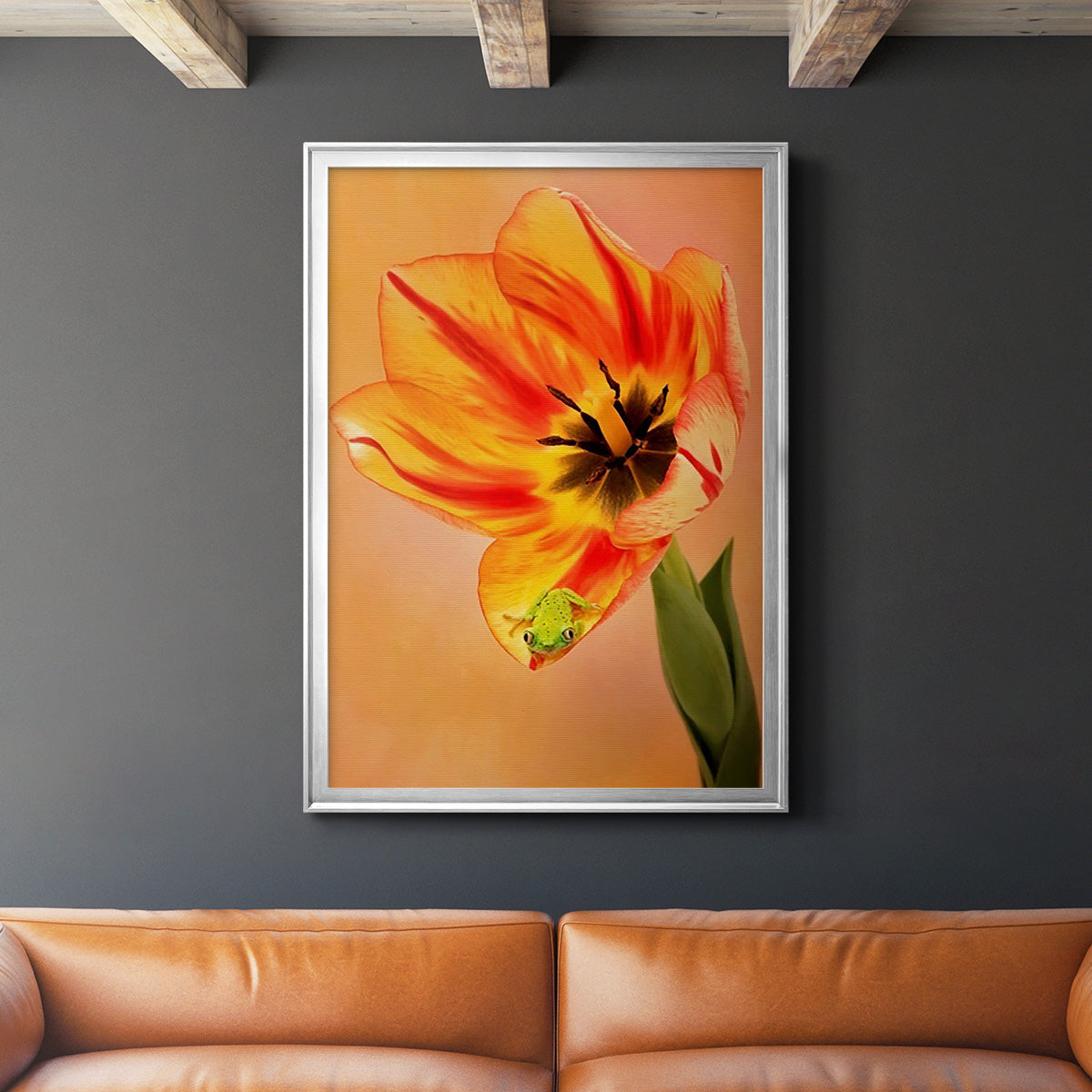 Hanging On VI Premium Framed Print - Ready to Hang
