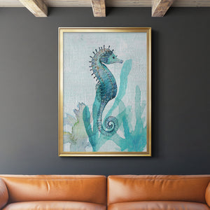 Seahorse I Premium Framed Print - Ready to Hang