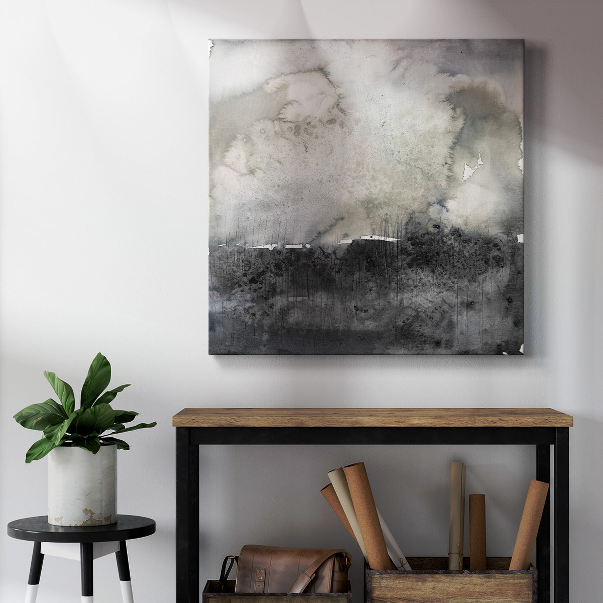 Salted Horizon II-Premium Gallery Wrapped Canvas - Ready to Hang