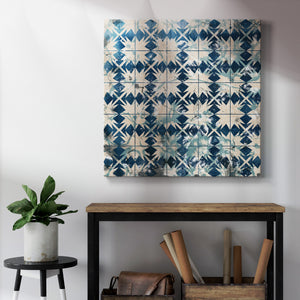 Tile-Dye VI-Premium Gallery Wrapped Canvas - Ready to Hang