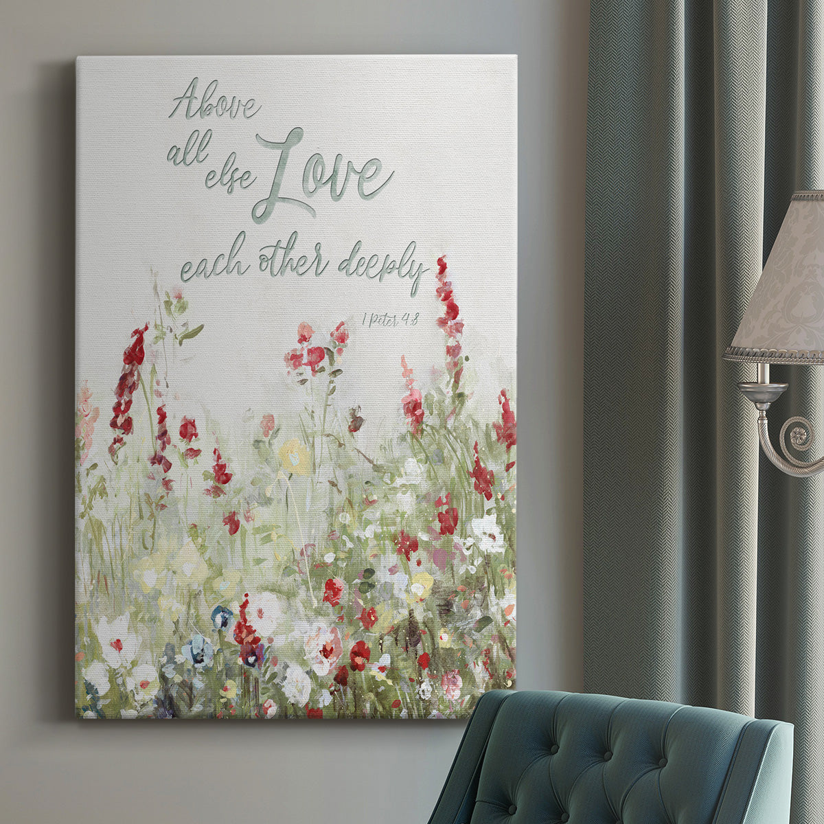 Love Meadow Premium Gallery Wrapped Canvas - Ready to Hang