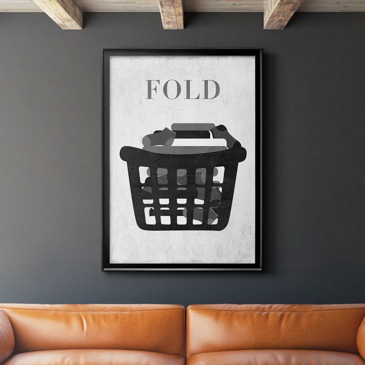 Fold Premium Framed Print - Ready to Hang