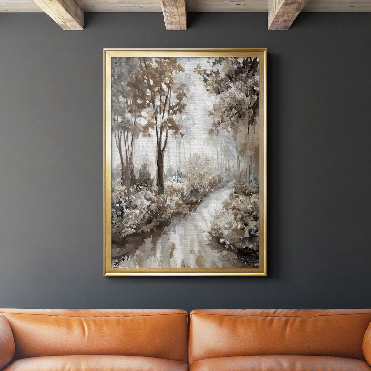 Into the Woods Premium Framed Print - Ready to Hang