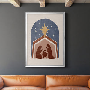 Boho Nativity I Premium Framed Print - Ready to Hang