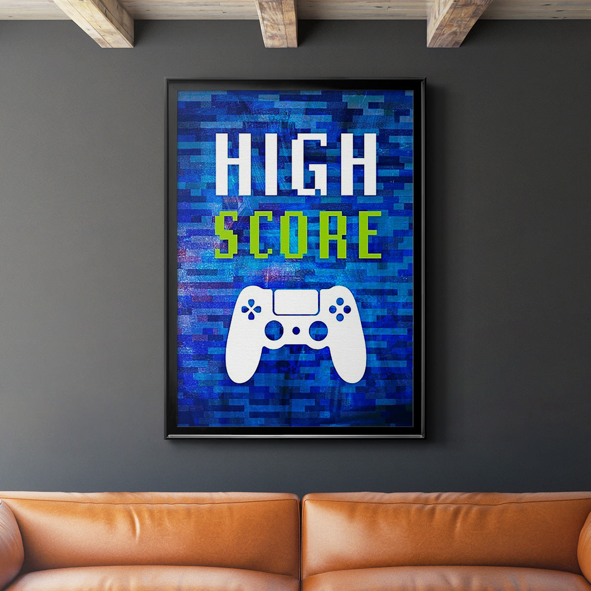 It's Game On I Premium Framed Print - Ready to Hang