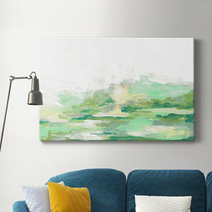 Green Mist Vista II Premium Gallery Wrapped Canvas - Ready to Hang