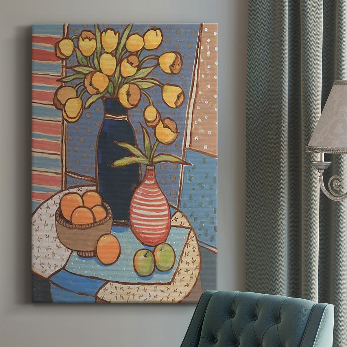Table Still Life II Premium Gallery Wrapped Canvas - Ready to Hang