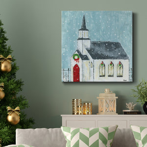 Christmas Night-Premium Gallery Wrapped Canvas - Ready to Hang