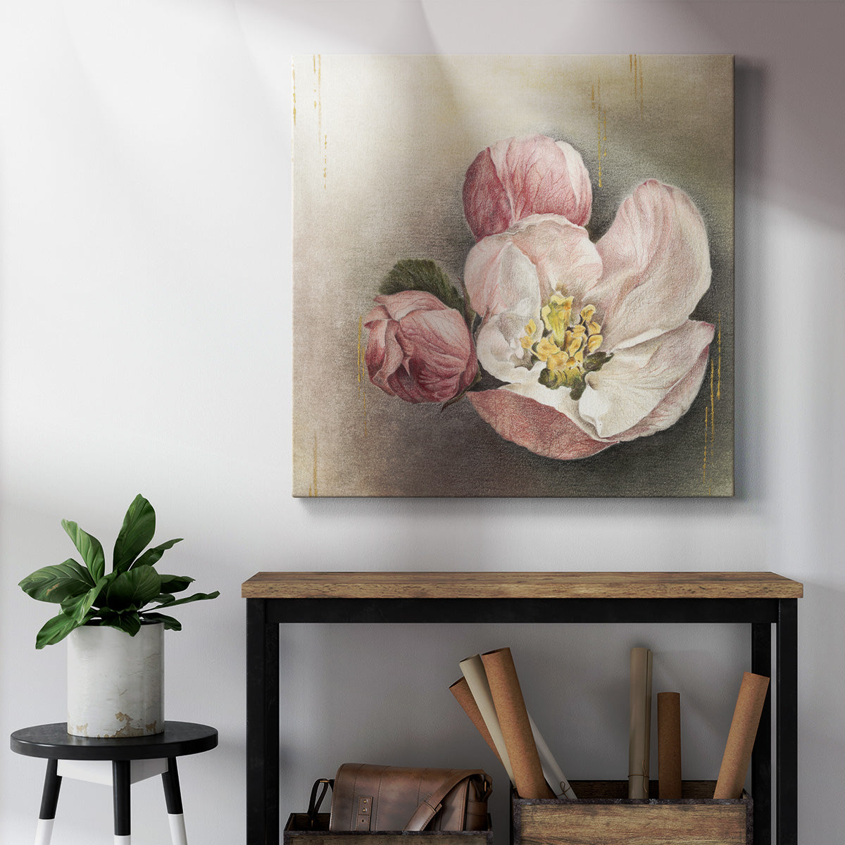 Enlightenment Blossom I-Premium Gallery Wrapped Canvas - Ready to Hang