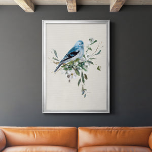 Bluebird Happy I Premium Framed Print - Ready to Hang