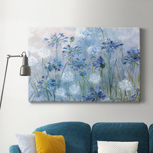 Dandelion and Agapanthus Premium Gallery Wrapped Canvas - Ready to Hang