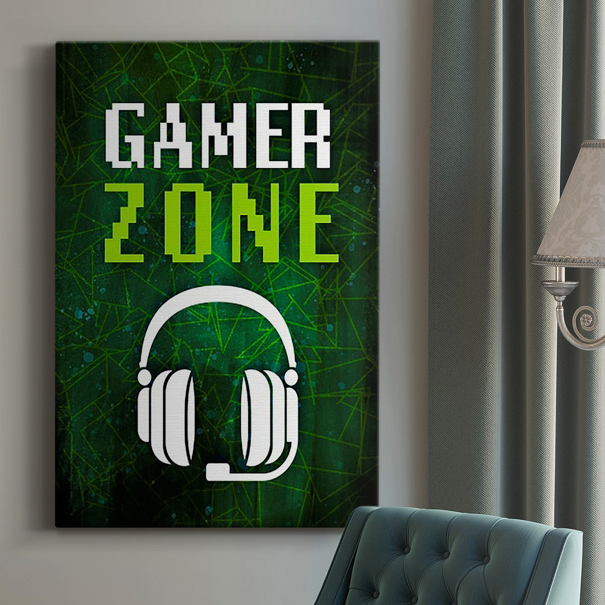 It's Game On IV Premium Gallery Wrapped Canvas - Ready to Hang