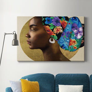 Golden Lady II Premium Gallery Wrapped Canvas - Ready to Hang