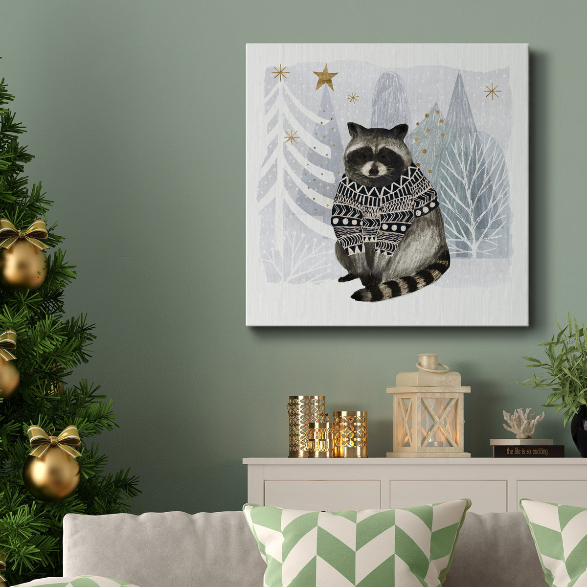 Cozy Woodland Animal IV-Premium Gallery Wrapped Canvas - Ready to Hang